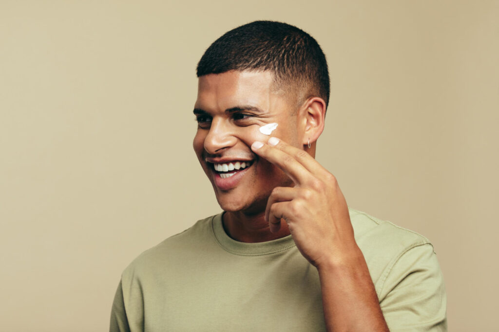 Youthful,Man,Smiles,With,Joy,As,He,Introduces,A,Beauty